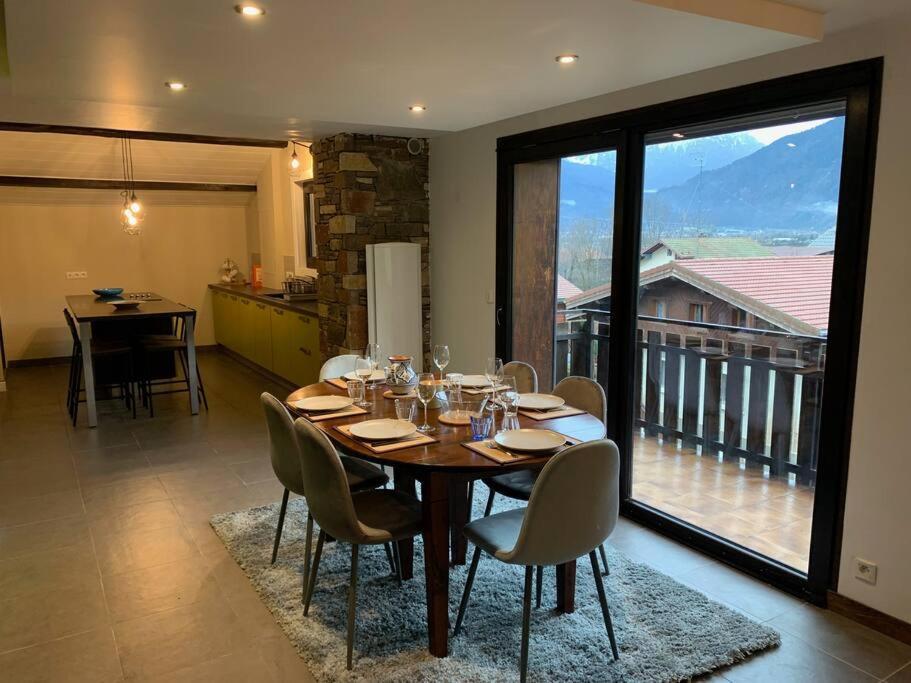 Duplex 3 Chambres Vue Mont-Blanc Domancy 외부 사진