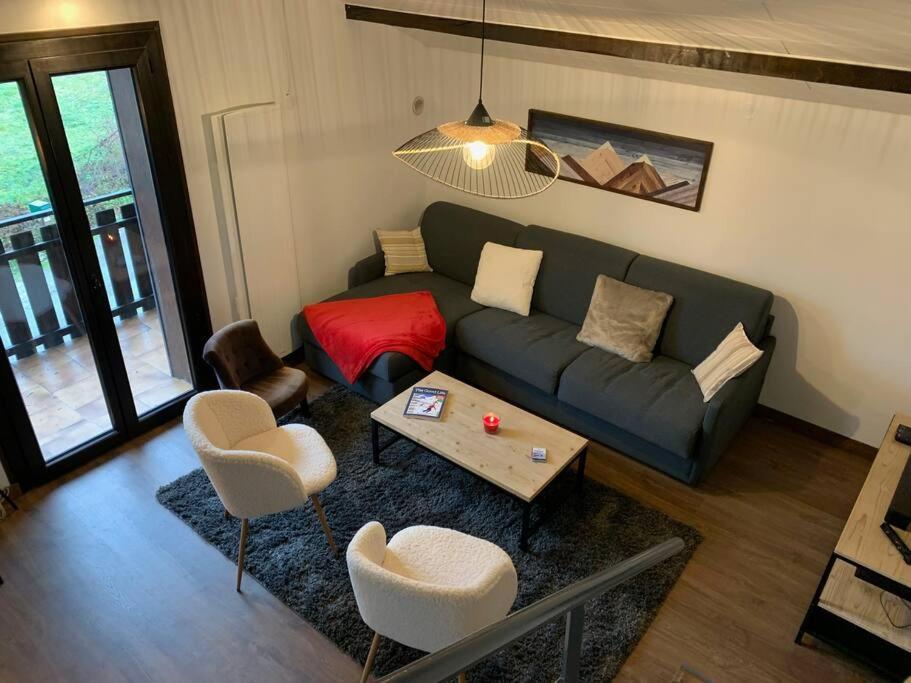 Duplex 3 Chambres Vue Mont-Blanc Domancy 외부 사진