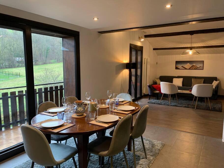Duplex 3 Chambres Vue Mont-Blanc Domancy 외부 사진